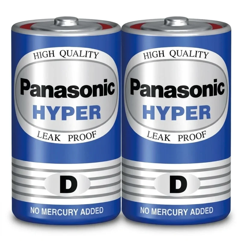باتری سایز بزرگ پاناسونیک مدل Hyper D 1.5V