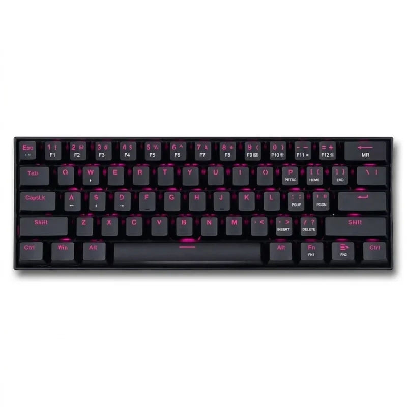 کیبورد گیمینگ ردراگون مدل K630 Dragonborn، مکانیکال سوییچ قرمز، Tenkeyless، نورپردازی RGB