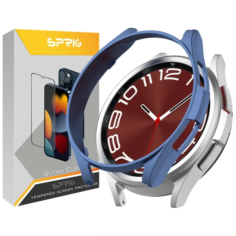 کاور اسپریگ مدل SPG-NGL مناسب برای ساعت هوشمند سامسونگ Galaxy Watch 6 Classic 43mm