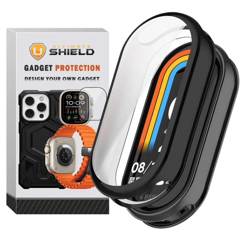 کاور آلتیمیت شیلد مدل Jelly Protection مناسب برای ساعت هوشمند شیائومی Mi Band 9 12mm