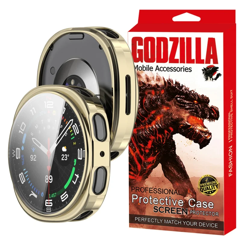 کاور گودزیلا مدل G-HCO مناسب برای ساعت هوشمند سامسونگ Galaxy Watch 8 40mm به همراه محافظ صفحه نمایش