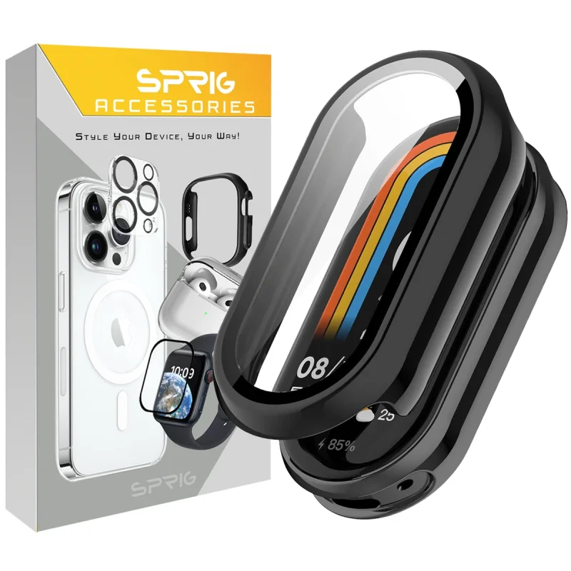 کاور اسپریگ مدل Hard Protection مناسب برای ساعت هوشمند شیائومی Mi band 8