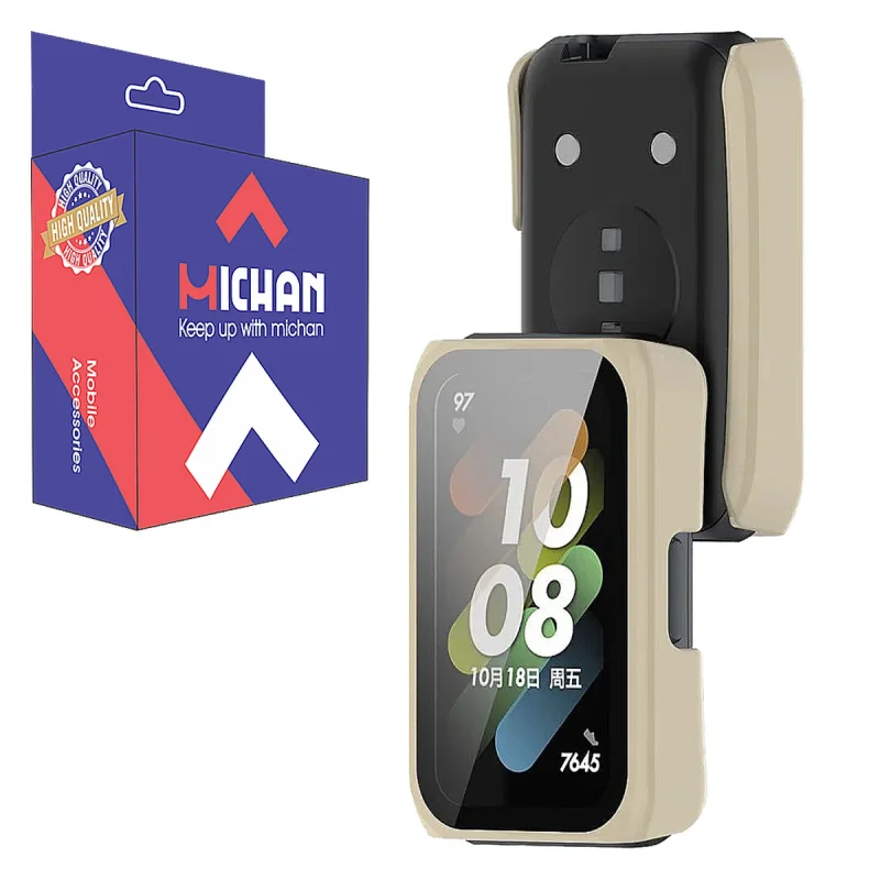 کاور میچان مدل Hard Glass مناسب برای ساعت هوشمند هوآوی Band 7