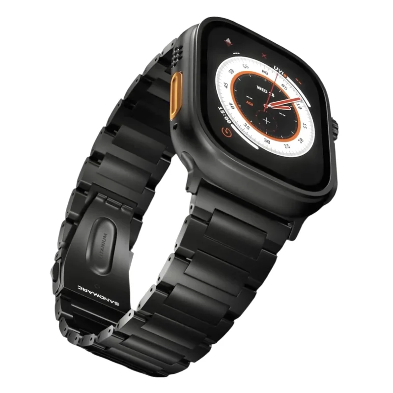 بند سندمارک مدل Titanium Grade 2 مناسب برای اپل واچ 44/45/49 mm