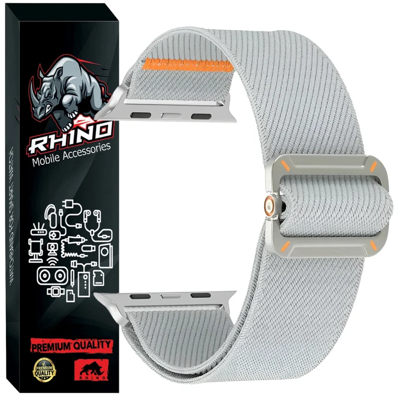بند راینو مدل Solo Elastic مناسب برای اپل واچ سایز 42mm سری 10/11