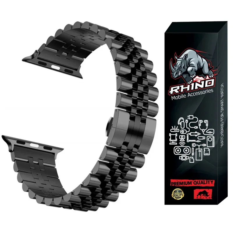 بند راینو مدل 5Bead مناسب برای اپل واچ Ultra 49 میلی متری