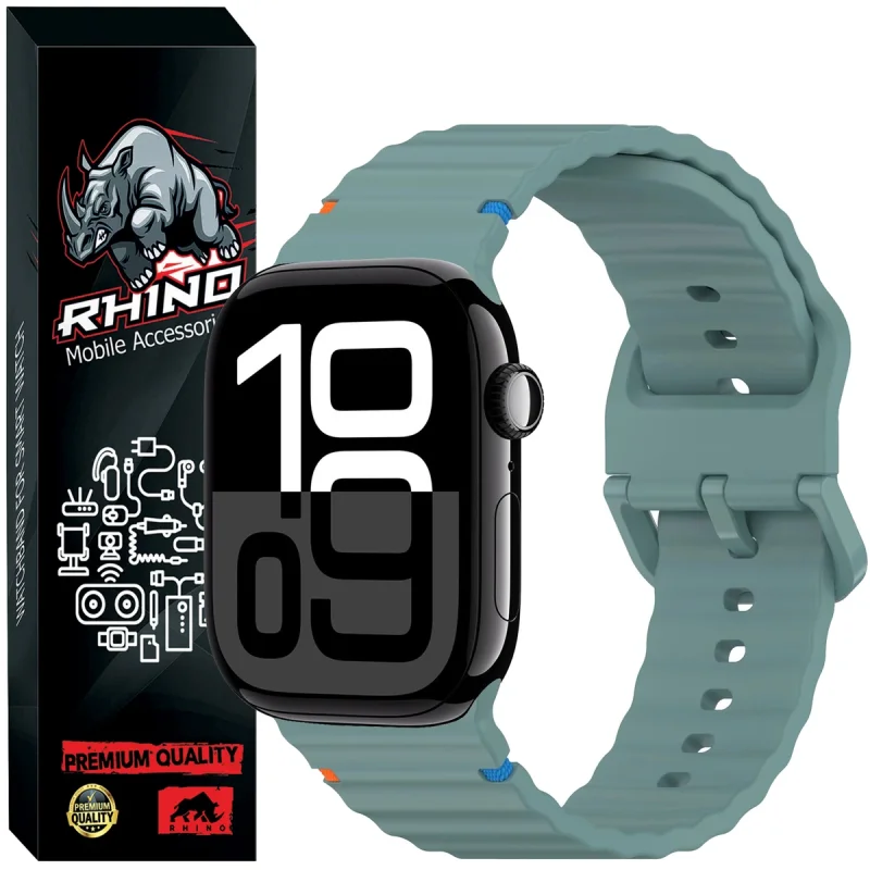 بند راینو مدل AP-SPORT مناسب برای اپل واچ سایز 45/46 میلی متری سری Series 7 / Series 8 / Series 9 / Series 10 / Series 11