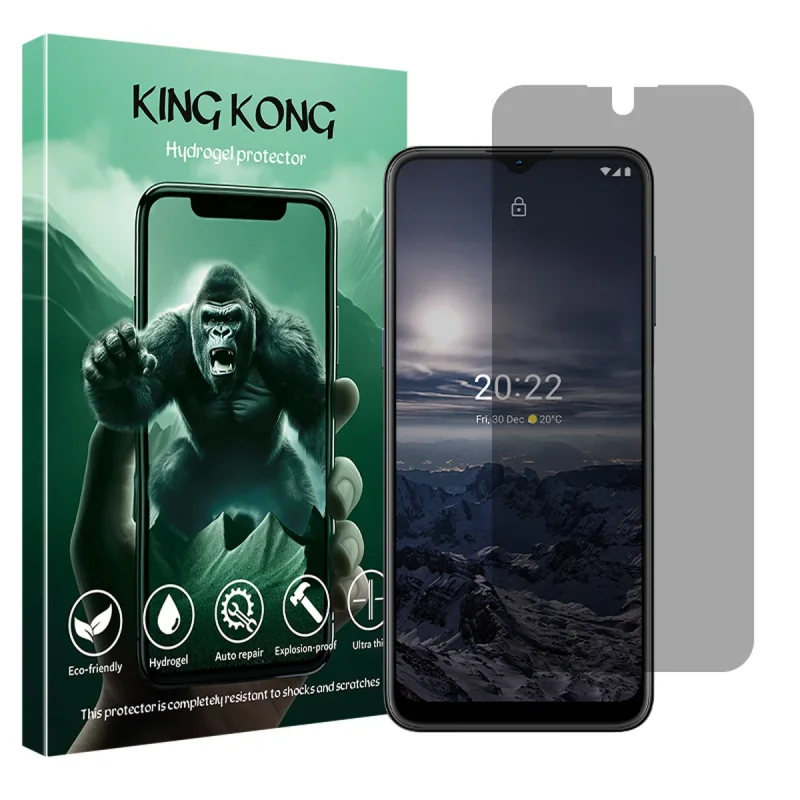 محافظ صفحه نمایش حریم شخصی کینگ کونگ مدل Tough مناسب برای گوشی موبایل نوکیا G21