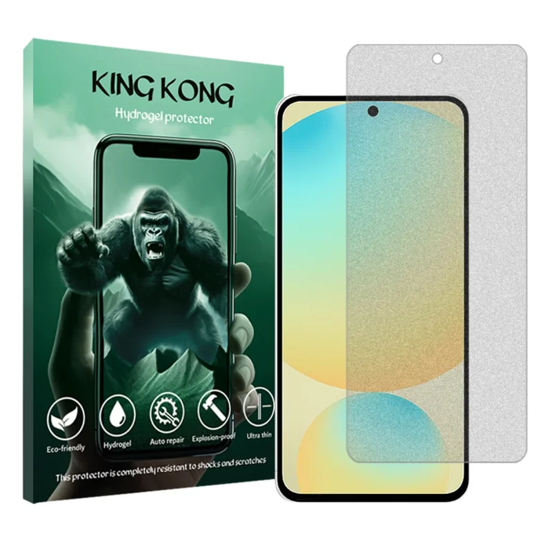 محافظ صفحه نمایش مات کینگ کونگ مدل Tough مناسب برای گوشی موبایل سامسونگ Galaxy S24 FE