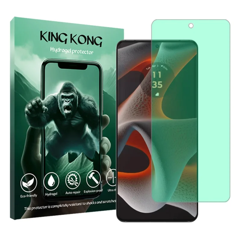 محافظ صفحه نمایش گرین لایت کینگ کونگ مدل Tough مناسب برای گوشی موبایل موتورولا Edge 50 Pro