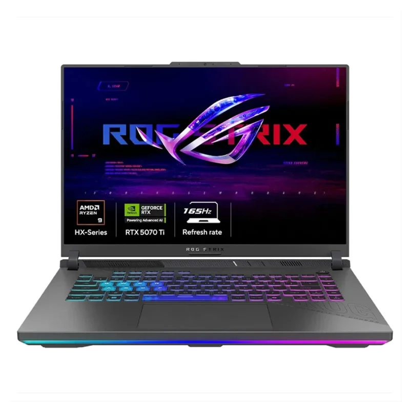 لپ تاپ 16 اینچی ایسوس مدل ROG Strix G16 (2025) G614 G614PR-R9 8940HX-RTX5070Ti 12GB-16GB DDR5 5600MHz-1TB SSD-FHD 165Hz