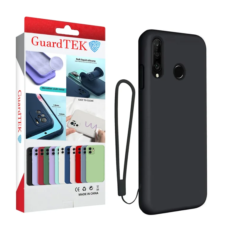 کاور گاردتک مدل Silicamp Strap مناسب برای گوشی موبایل هوآوی Y6p 2020 به همراه بند
