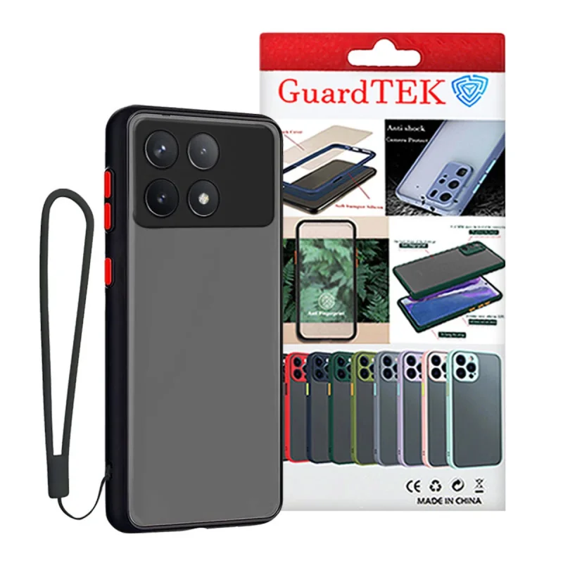 کاور گاردتک آساک مدل MBC Strap مناسب برای گوشی موبایل شیائومی Poco F6 Pro به همراه بند