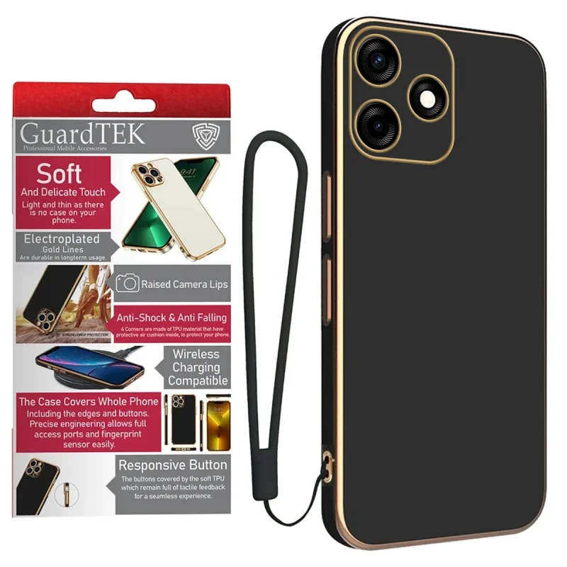 اور گاردتک آساک مدل Myca2 Strap مناسب برای گوشی موبایل تکنو Spark 10C به همراه بند