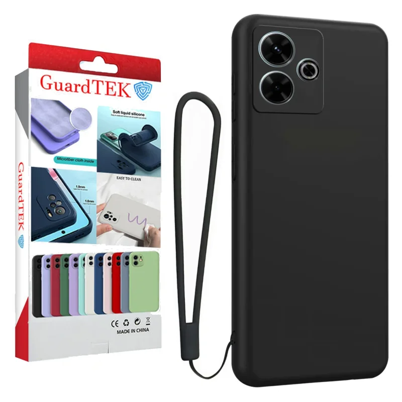 کاور گاردتک مدل Silicamp Strap مناسب برای گوشی موبایل شیائومی Redmi 13 4G/ Poco M6 4G به همراه بند