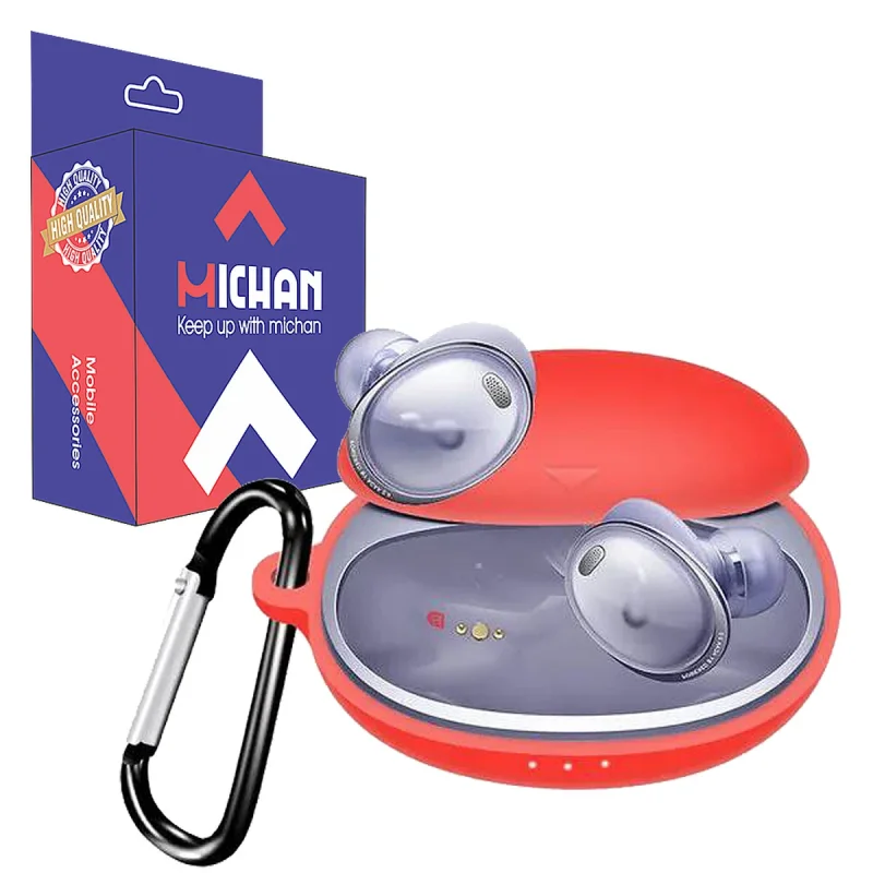 کاور میچان مدل silicone مناسب برای کیس هدفون بی سیم انکر SoundCore Liberty 3 Pro