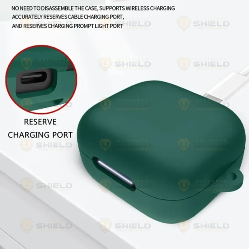 کاور آلتیمیت شیلد مدل Silicon-UL مناسب برای کیس هدفون بی سیم انکر Soundcore R50i NC