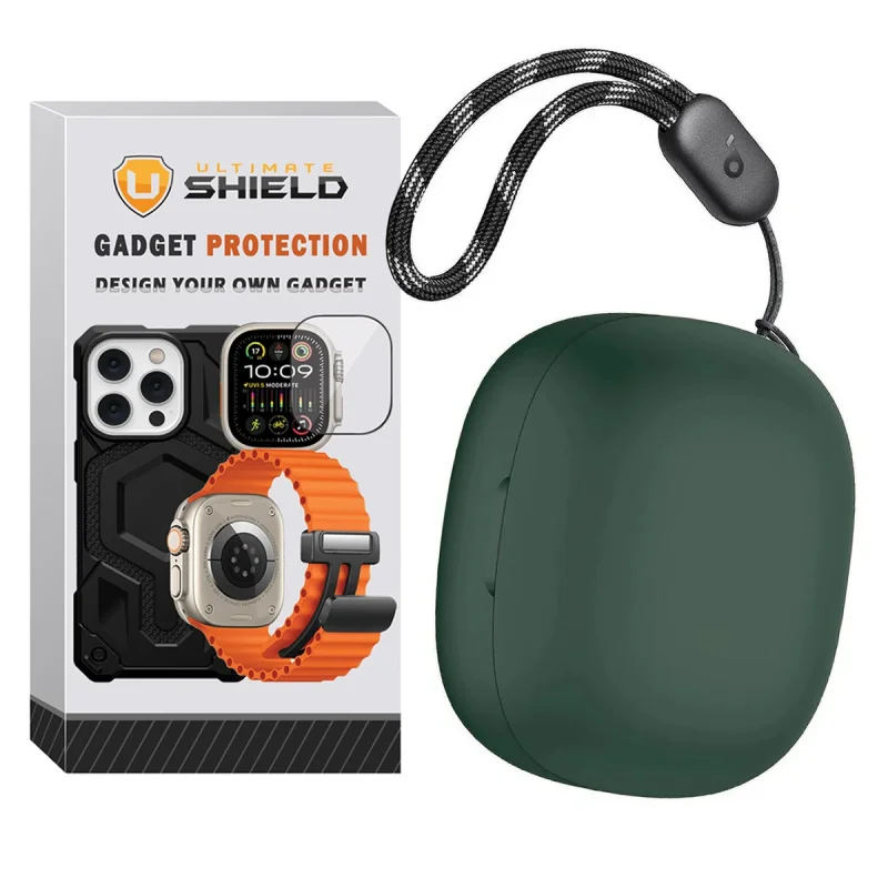 کاور آلتیمیت شیلد مدل Silicone UL مناسب برای کیس هدفون بی‌سیم انکر Soundcore R60i NC / P31i