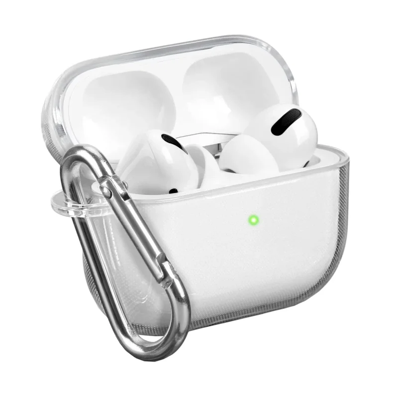 کاور آکوآرا مدل Clear مناسب برای کیس هدفون بی‌سیم اپل AirPods Pro 3