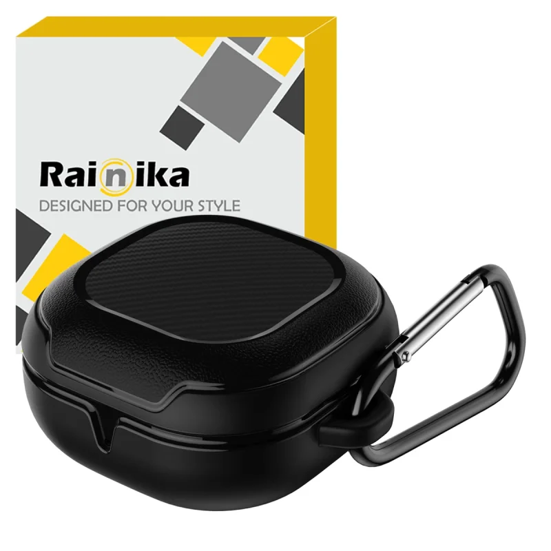 کاور رینیکا مدل Carbon مناسب برای کیس هدفون سامسونگ Galaxy Buds Fe / Core / 2Pro / 2 / Pro / Live