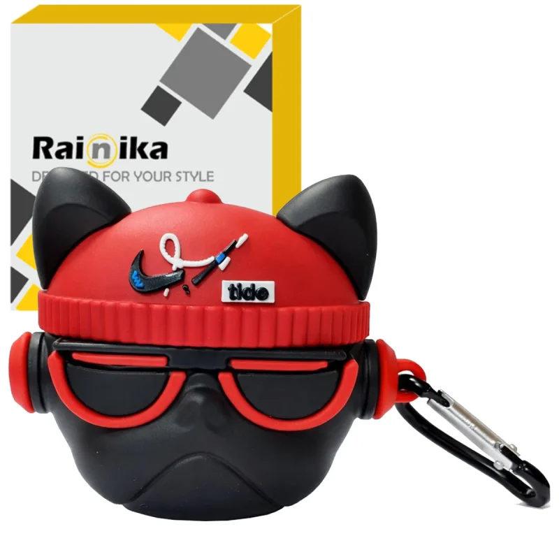 کاور رینیکا مدل Galaxy 3Pro Dog Tide مناسب برای کیس هدفون سامسونگ Galaxy Buds 3 / Buds 3 Pro (2024) / Buds 3 Fe (2025)