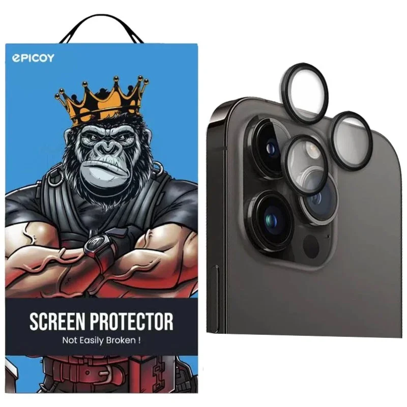محافظ لنز دوربین اپیکوی مدل Chelipa مناسب برای گوشی موبایل اپل iPhone 13 Pro Max / 13 Pro