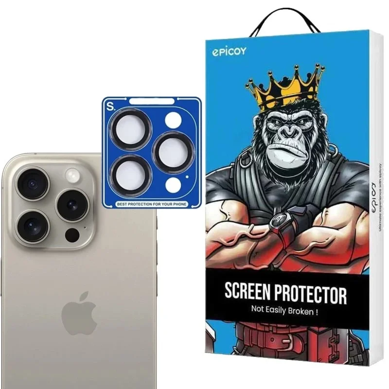 محافظ لنز دوربین اپیکوی مدل S Plus Lens مناسب برای گوشی موبایل اپل iPhone 16 Pro/16 Pro Max