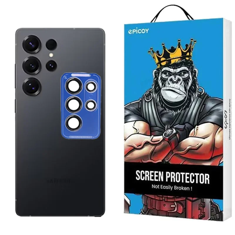 محافظ لنز دوربین اپیکوی مدل S Plus Lens مناسب برای گوشی موبایل سامسونگ Galaxy S25 Ultra