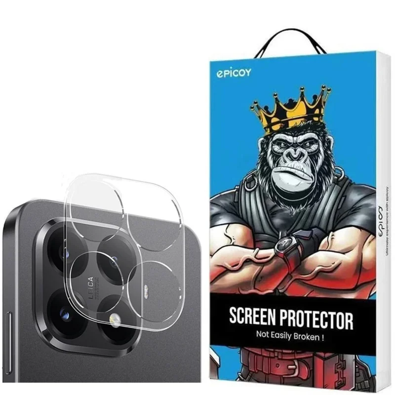 محافظ لنز دوربین شیشه‌ای اپیکوی مدل 3D-Clear Lenz مناسب برای گوشی موبایل شیائومی 15T Pro
