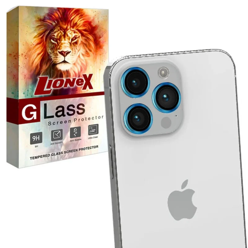 محافظ لنز دوربین لایونکس مدل RINGLION مناسب برای گوشی موبایل اپل  iPhone 14 Pro Max
