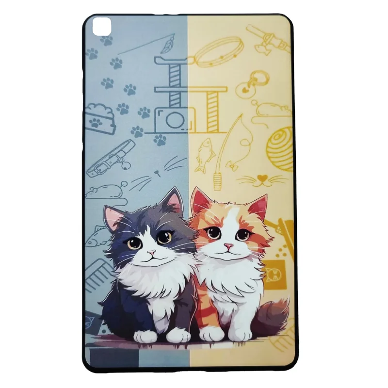 کاور پل پرایم مدل گربه مناسب برای تبلت سامسونگ Galaxy Tab A 8.0 2019 T295