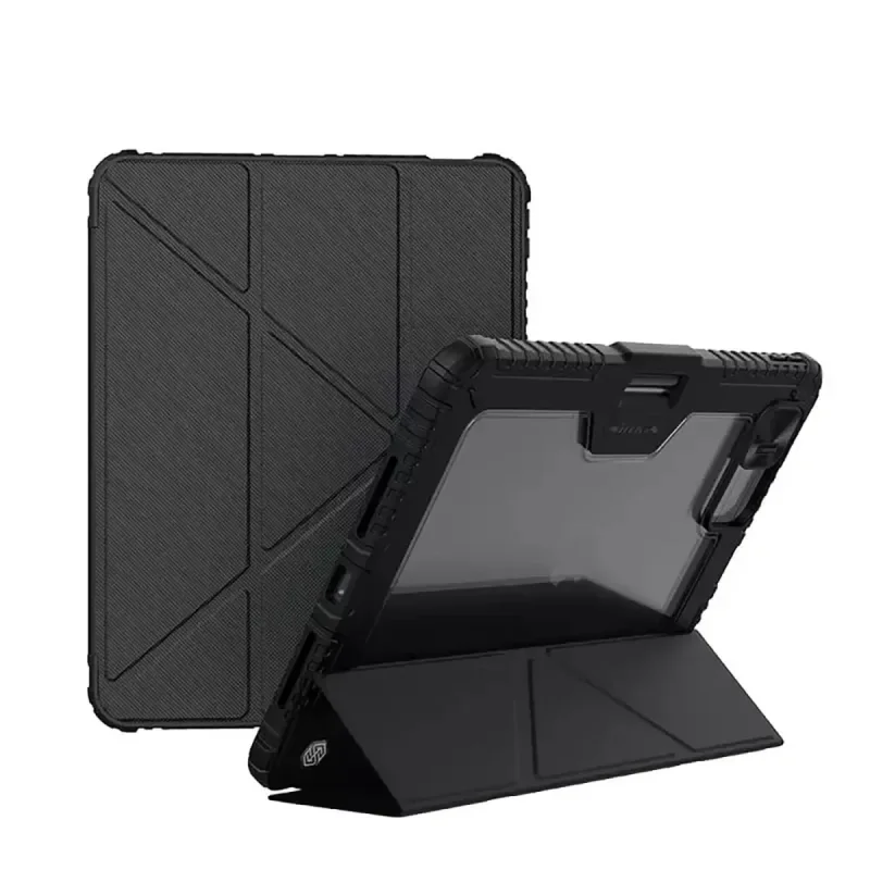 کیف کلاسوری نیلکین مدل Bumper Leather Pro مناسب برای تبلت Apple iPad Pro 2025-13 Inch، Apple iPad Pro 2024-13 Inch