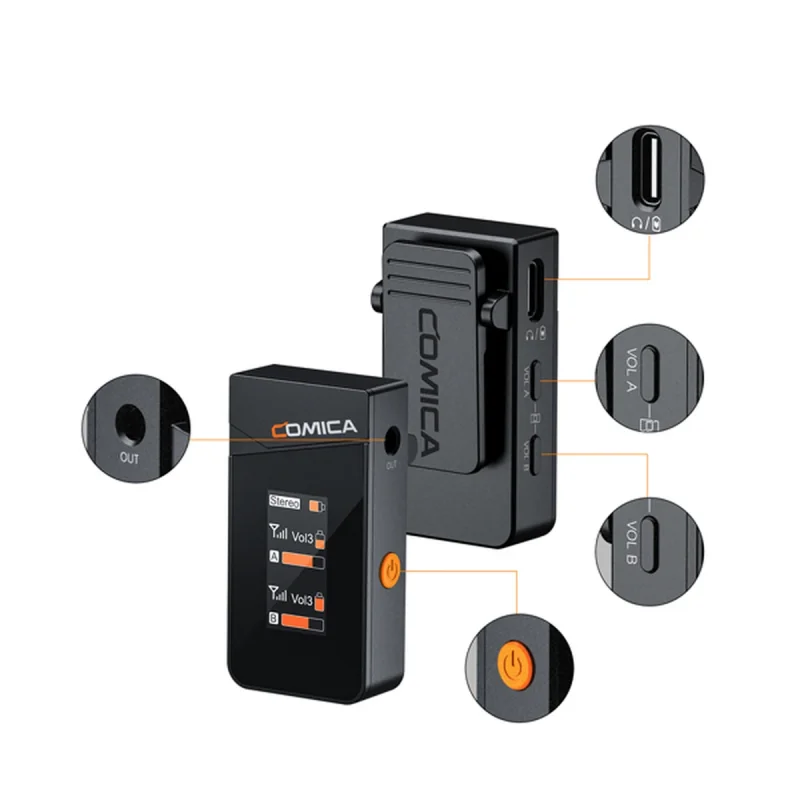 ست میکروفن بی سیم کامیکا مدل Vimo C1