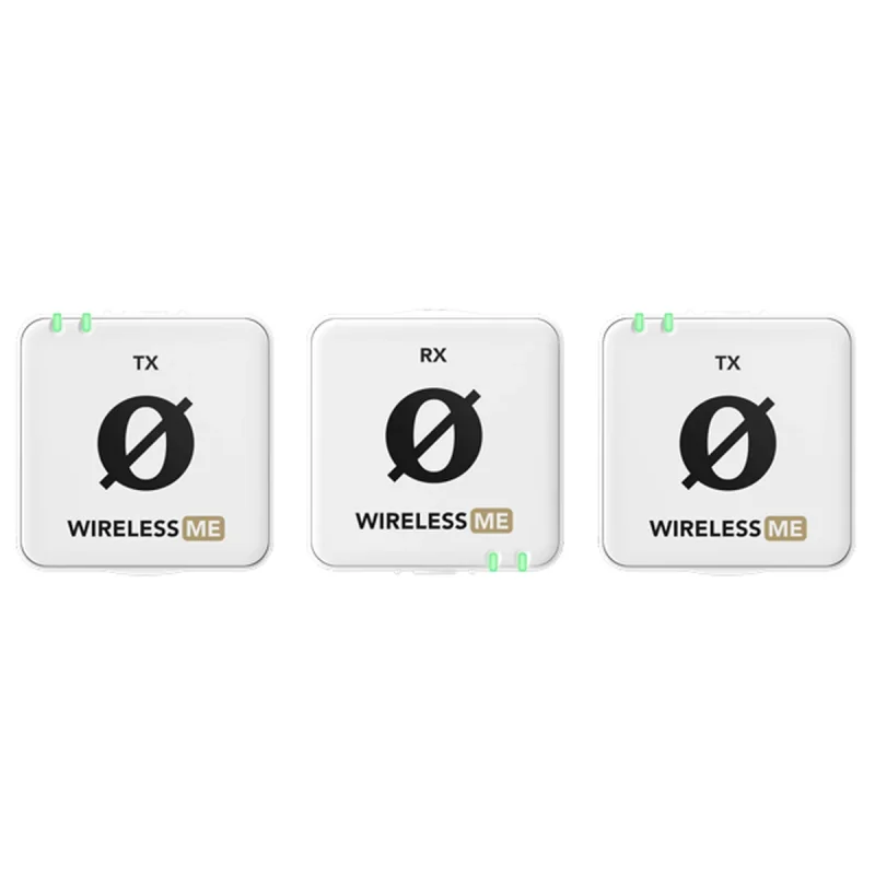 ست میکروفن بی سیم رود مدل WIRELESS ME Dual White