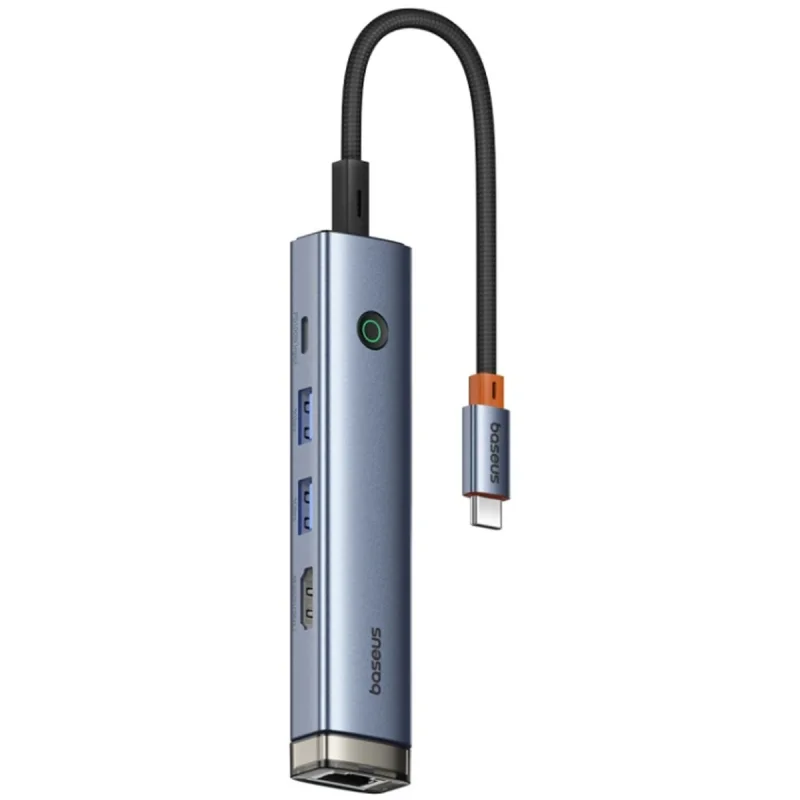 هاب 5 پورت USB-C بیسوس مدل BS-OH165