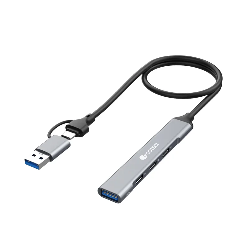 هاب 4 پورت USB/USB-C کوتتسی مدل OF-003