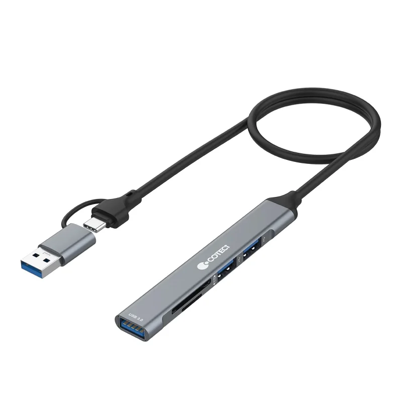 هاب 5 پورت USB/USB-C کوتتسی مدل OF-004