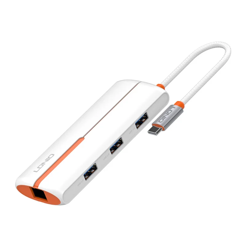 هاب 6 پورت USB-C الدینیو مدل DS-26U