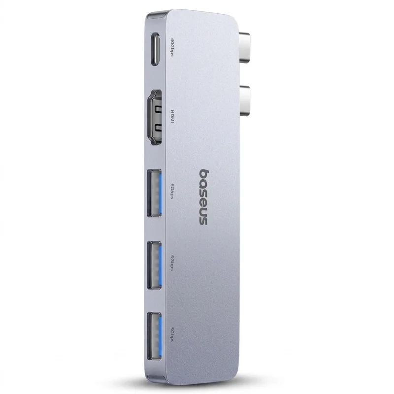هاب 5 پورت USB-C بیسوس مدل UltraJoy Series BS-OH180