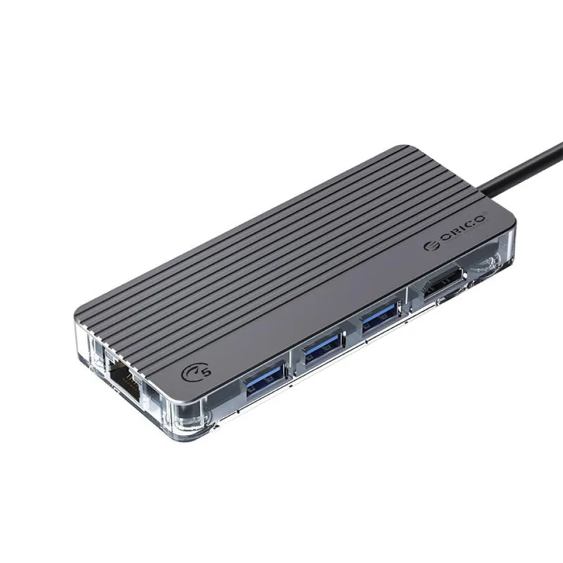 هاب ۶ پورت USB-C اوریکو مدل WB-6RJ-V1