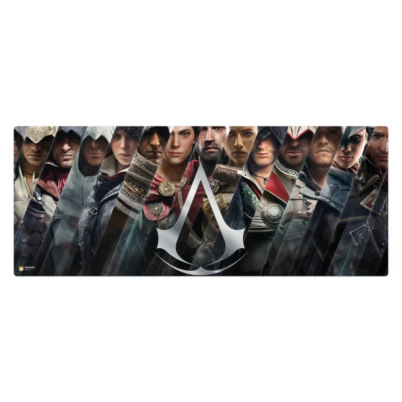 ماوس پد هومرو مدل HX265 طرح Assassin's Creed سایز 40x100 سانتی‌متر