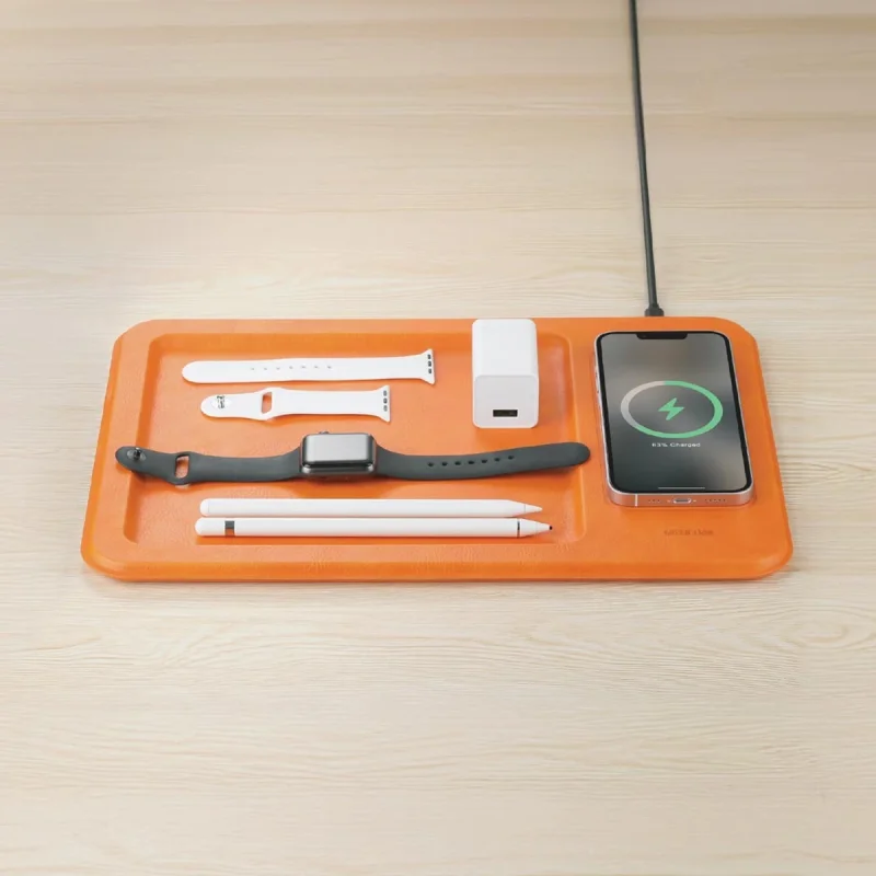 ماوس پد گرین لاین مدل   WIRELESS PAD STORAGE & CHARGING