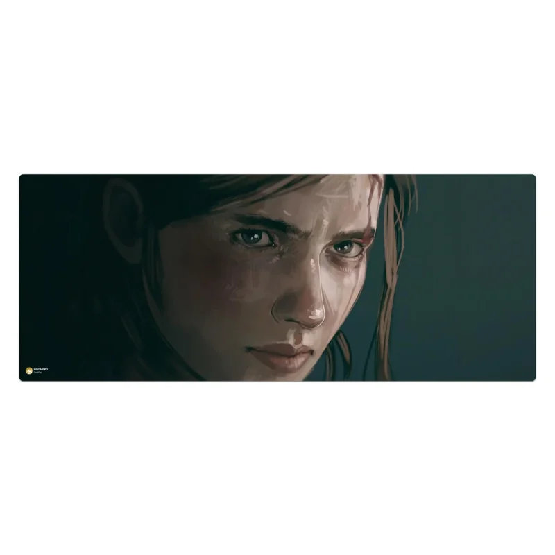 ماوس پد هومرو مدل HX086 طرح بازی The Last of Us سایز 40x100 سانتی‌متر