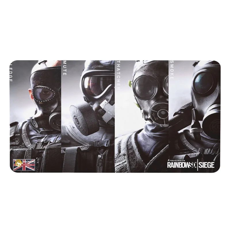 ماوس پد مخصوص بازی هومرو مدل MX1271 طرح بازی رینبو سیکس Tom Clancys Rainbow Six