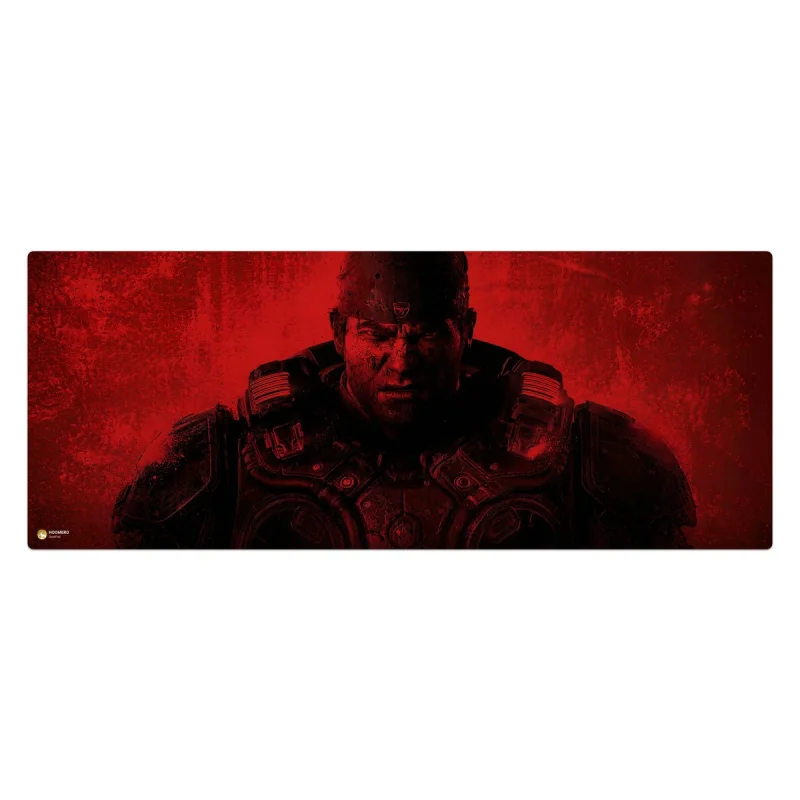 ماوس پد هومرو مدل HX496 طرح بازی Gears of War سایز 40x100 سانتی‌متر