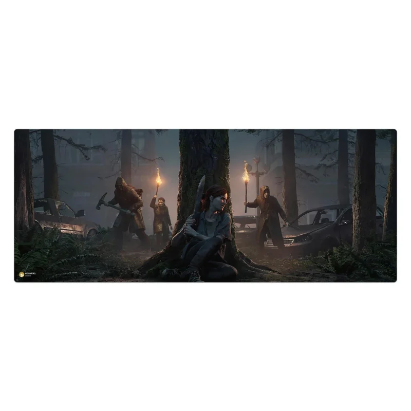 ماوس پد هومرو مدل HX175 طرح The Last of Us سایز 40x100 سانتی‌متر