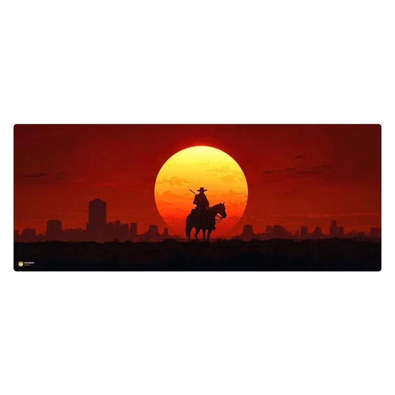 ماوس پد هومرو مدل HX213 طرح Red Dead Redemption سایز 40x100 سانتی‌متر