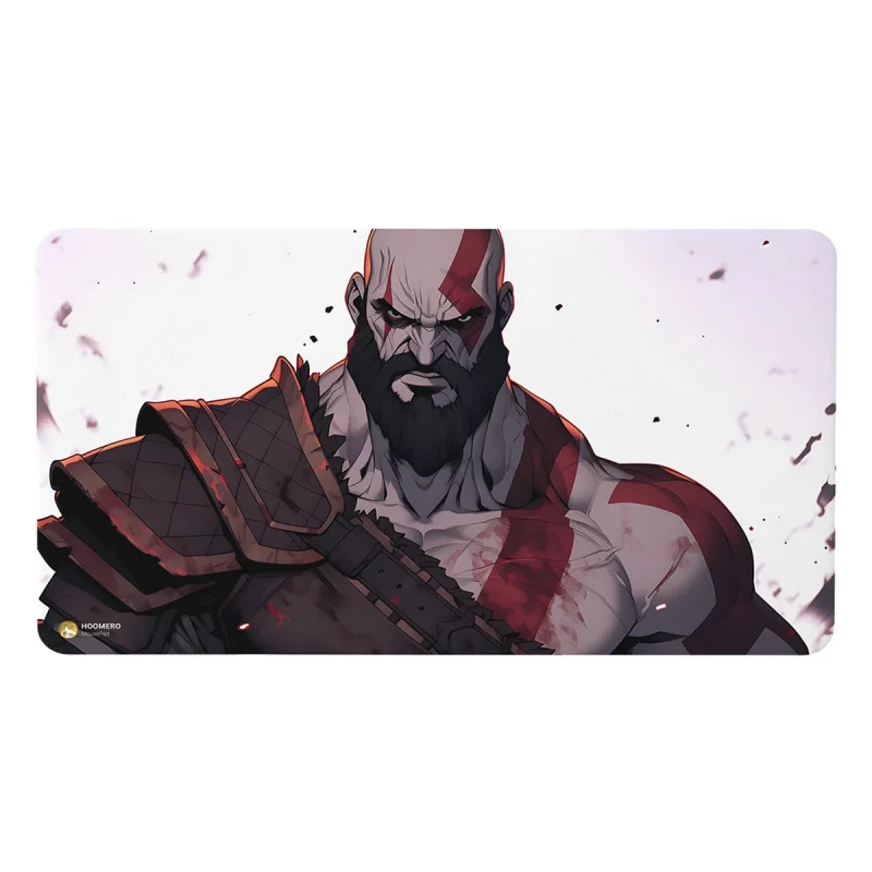 ماوس پد هومرو مدل MX1543 طرح بازی خدای جنگ God of War