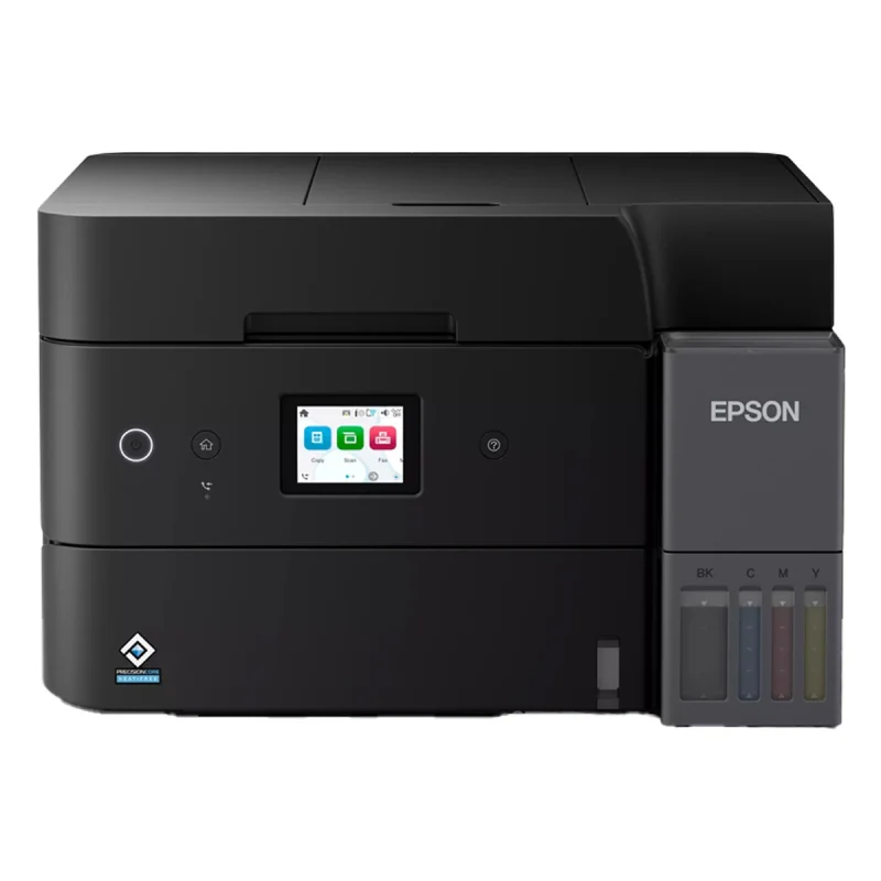پرینتر جوهر افشان چندکاره رنگی اپسون مدل EcoTank L6390 با اتصال باسیم و بی‌سیم سایز چاپ A4 با قابلیت چاپ دو رو