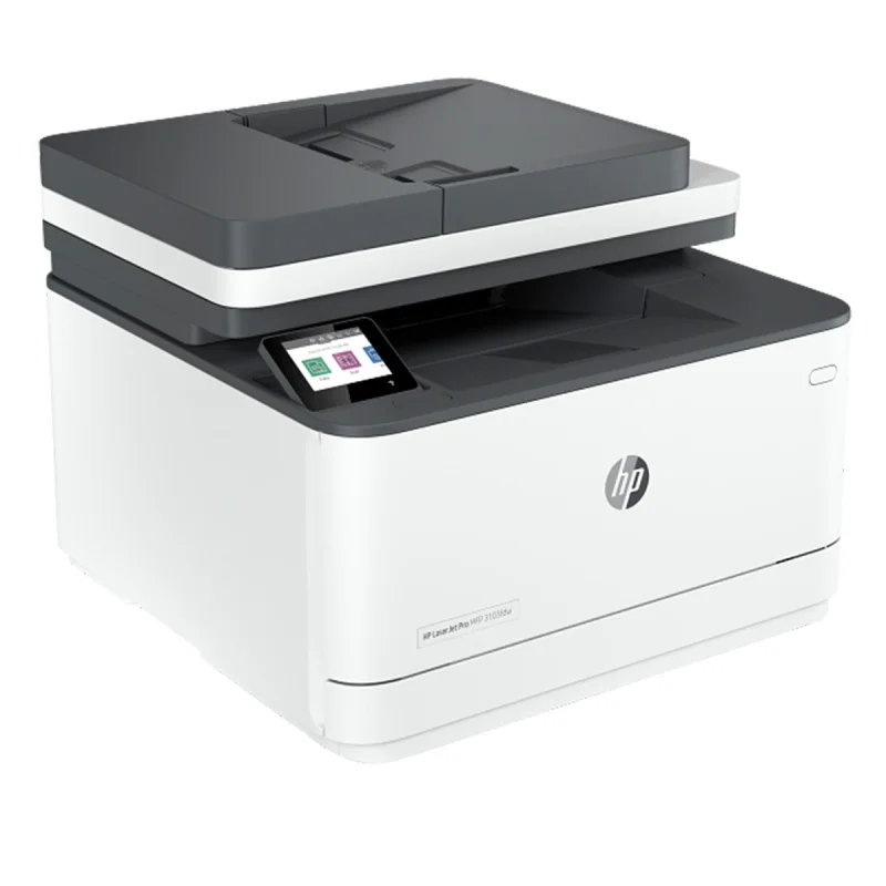 پرینتر لیزری چند کاره تک رنگ اچ پی مدل LaserJet Pro MFP 3103fdw با اتصال بی‌سیم و باسیم سایز چاپ A4 با قابلیت چاپ دورو خودکار